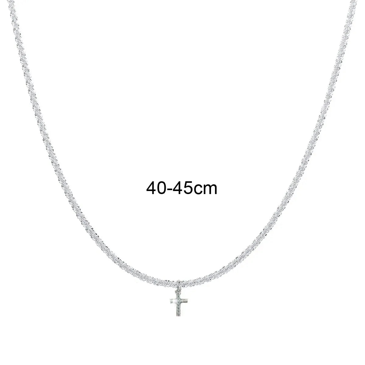 Luminous Cross Necklace