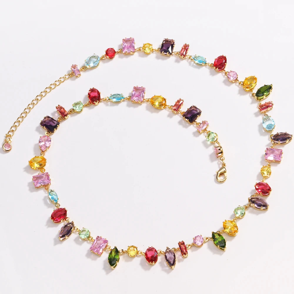 Prism Glow Necklace & Bracelet