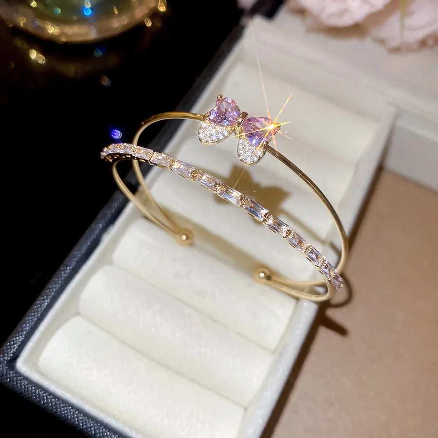 Cubic Zirconia Bracelet Collection