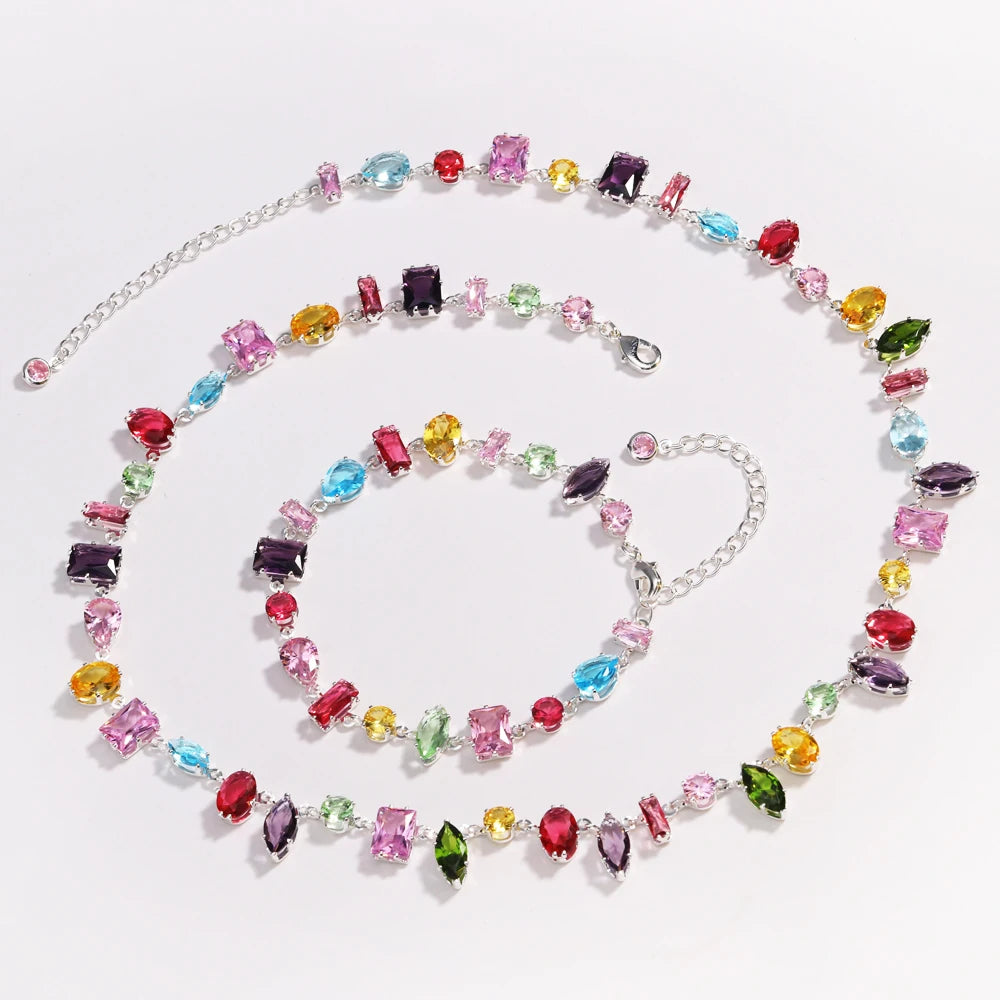 Prism Glow Necklace & Bracelet