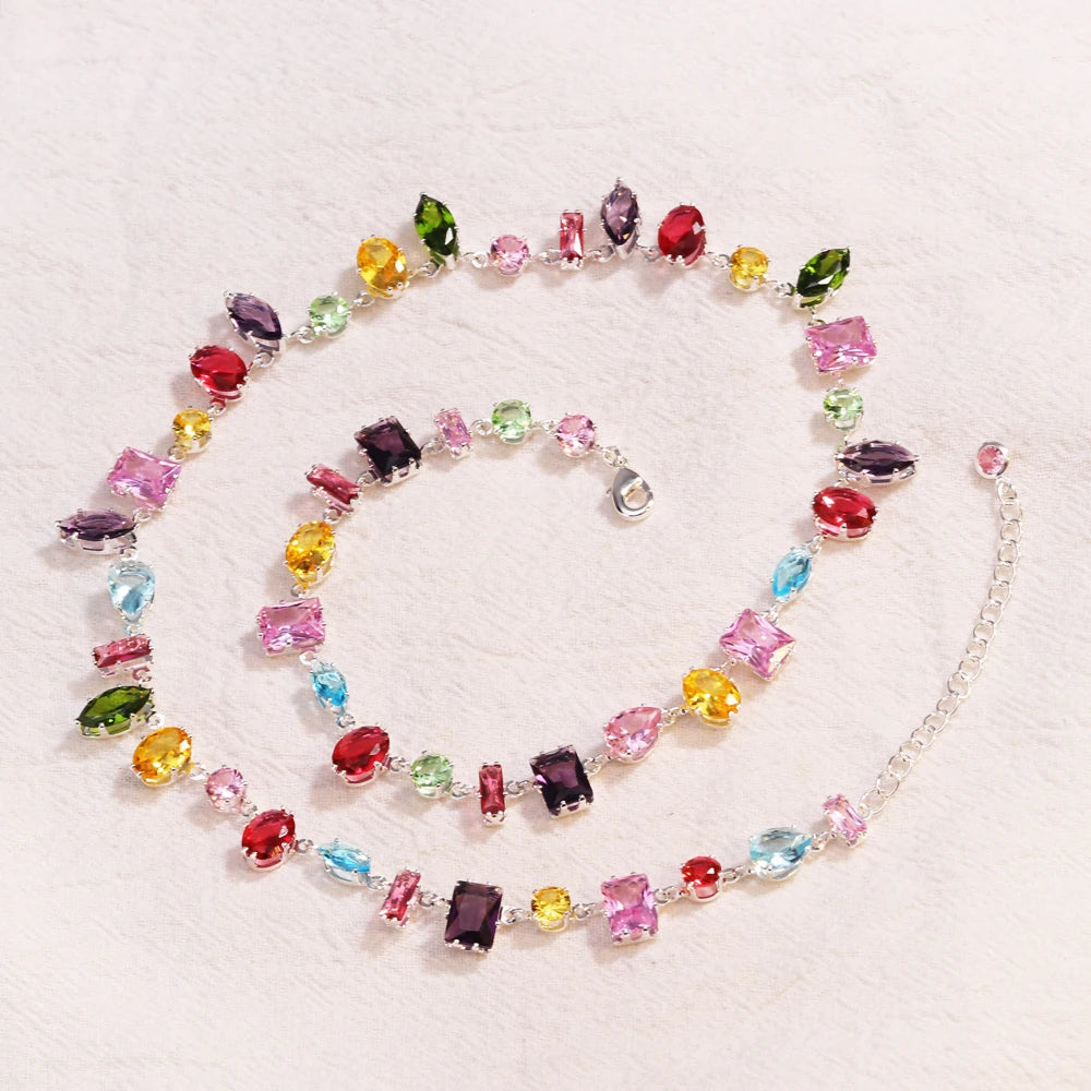 Prism Glow Necklace & Bracelet