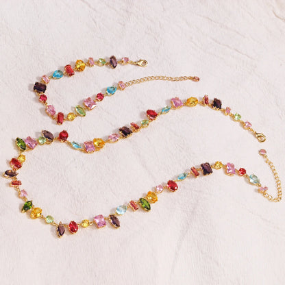 Prism Glow Necklace & Bracelet